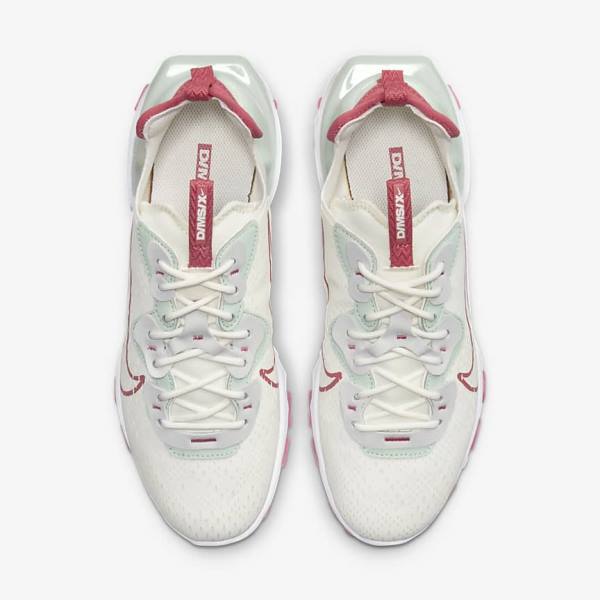 Nike React Vision Sneakers Dames Platina Roze | NK870WAQ