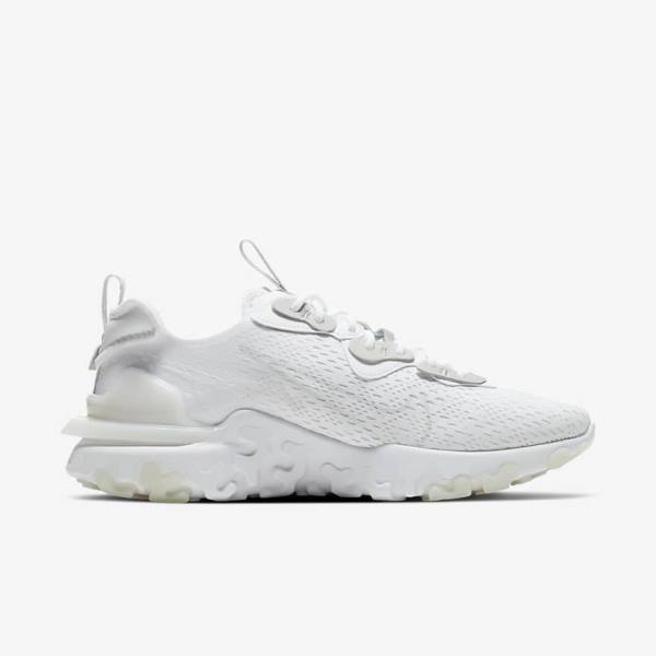 Nike React Vision Sneakers Heren Wit Lichtgrijs Lichtgrijs | NK013EXL