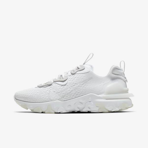 Nike React Vision Sneakers Heren Wit Lichtgrijs Lichtgrijs | NK013EXL