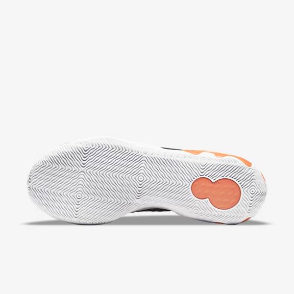 Nike Renew Elevate 2 Basketbalschoenen Dames Zwart Wit Oranje Lichtblauw | NK134IHB