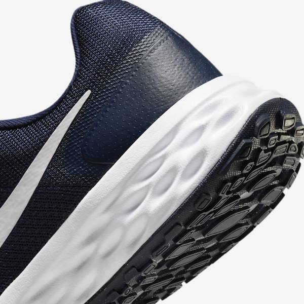 Nike Revolution 6 Next Nature Weg Hardloopschoenen Heren Donkerblauw Obsidian Wit | NK904JHP