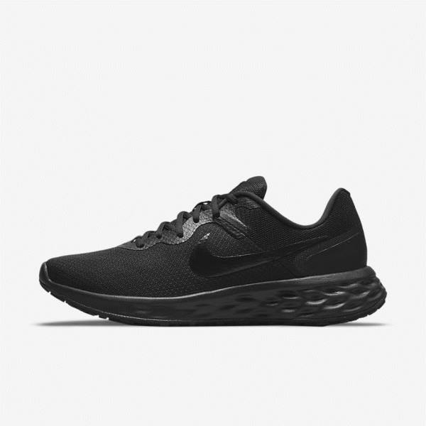 Nike Revolution 6 Next Nature Weg Hardloopschoenen Heren Zwart Donkergrijs | NK946WFK