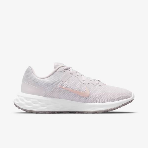 Nike Revolution 6 Next Nature Weg Hardloopschoenen Dames Lichtpaars Wit | NK965VQW