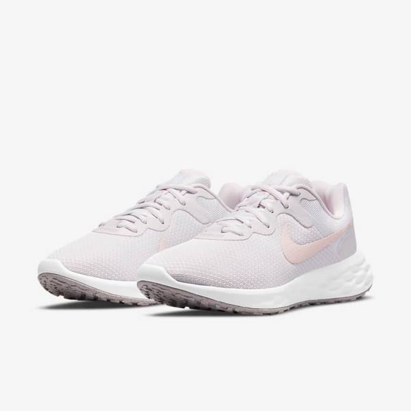 Nike Revolution 6 Next Nature Weg Hardloopschoenen Dames Lichtpaars Wit | NK965VQW