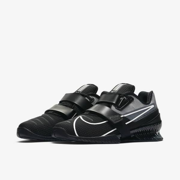 Nike Romaleos 4 Fitness Schoenen Dames Zwart Wit | NK653VRB