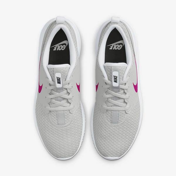 Nike Roshe G Golfschoenen Dames Wit Zwart Roze | NK608GUR