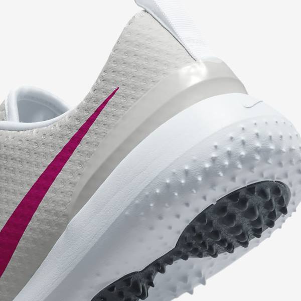 Nike Roshe G Golfschoenen Dames Wit Zwart Roze | NK608GUR