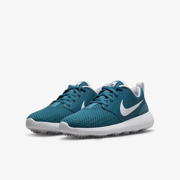 Nike Roshe G Jr. Golfschoenen Kinderen Zwart Wit | NK432FDT