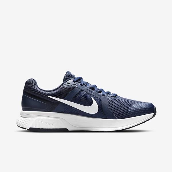 Nike Run Swift 2 Weg Hardloopschoenen Heren Donkerblauw Obsidian Wit | NK860HAQ