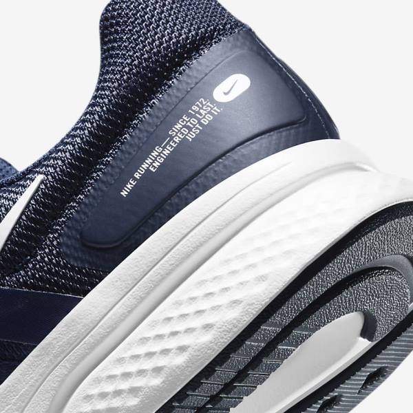 Nike Run Swift 2 Weg Hardloopschoenen Heren Donkerblauw Obsidian Wit | NK860HAQ