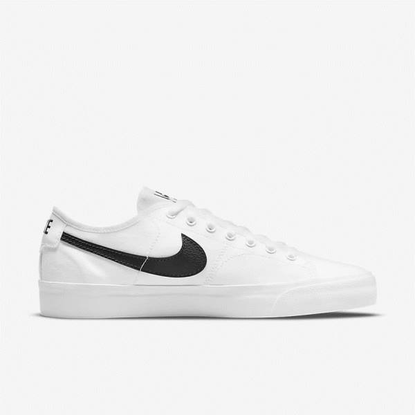 Nike SB BLZR Court Skateschoenen Dames Wit Zwart Zwart | NK089CHU