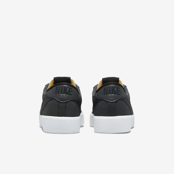 Nike SB Bruin React Skateschoenen Dames Donkergrijs Wit Zwart | NK039PIM