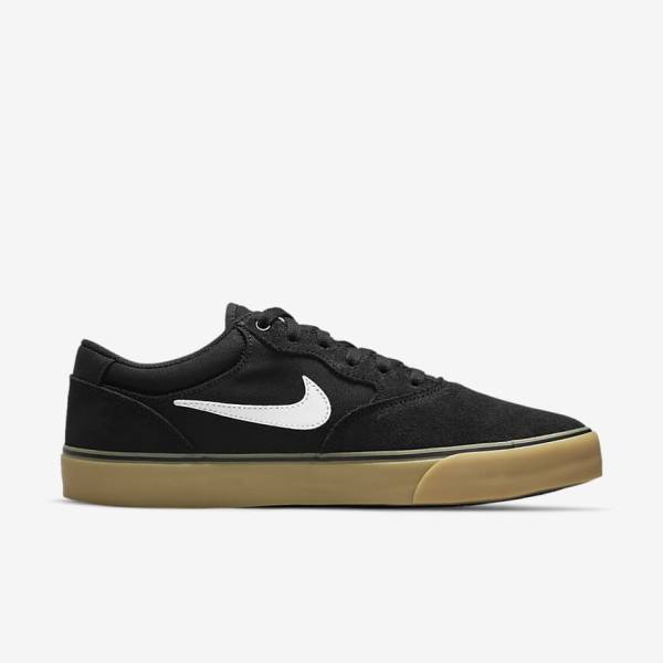 Nike SB Chron 2 Skateschoenen Dames Zwart Lichtbruin Wit | NK610VFI