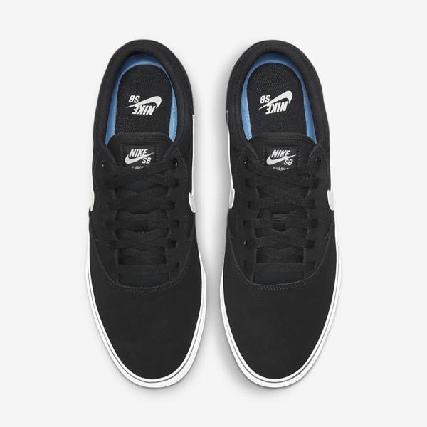 Nike SB Chron 2 Skateschoenen Heren Zwart Wit | NK963APJ