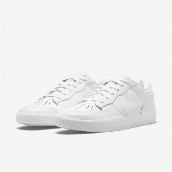 Nike SB Force 58 Premium Skateschoenen Dames Wit | NK519OCQ