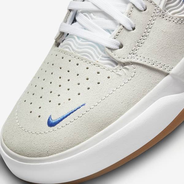 Nike SB Ishod Wair Skateschoenen Heren Wit Koningsblauw Wit | NK130QFU