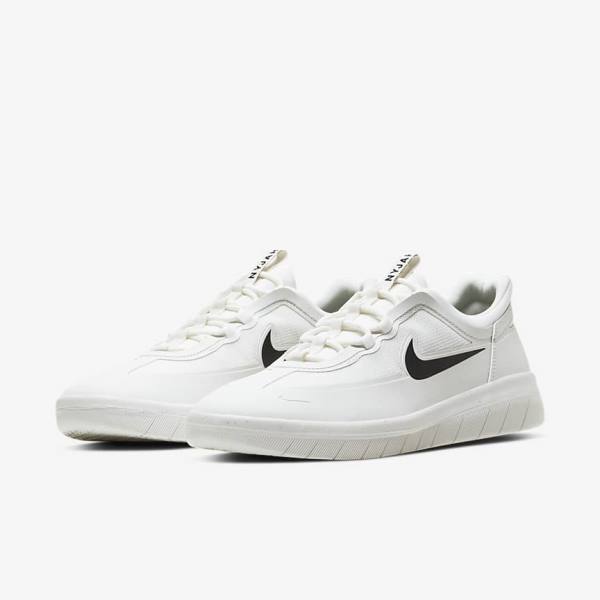 Nike SB Nyjah Free 2 Skateschoenen Dames Wit Zwart | NK719QAS