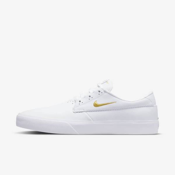 Nike SB Shane PRM Skateschoenen Dames Wit Metal Goud | NK849SHY