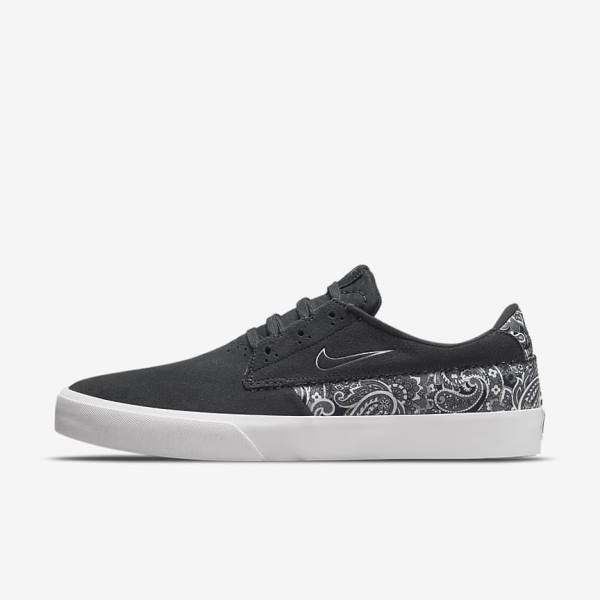 Nike SB Shane Premium Skateschoenen Dames Donkergrijs Wit Zwart Grijs | NK279BCQ