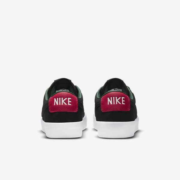 Nike SB Zoom Blazer Low Pro GT Premium Sneakers Dames Zwart Rood Zwart | NK067ABM