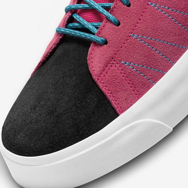 Nike SB Zoom Blazer Mid Premium Skateschoenen Heren Roze Blauw Koningsblauw Blauw | NK718ZMH