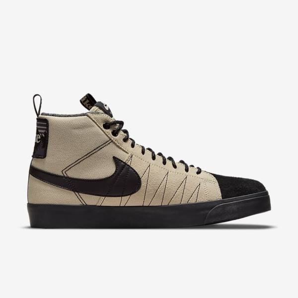 Nike SB Zoom Blazer Mid Premium Sneakers Dames Oranje Zwart | NK092FJX