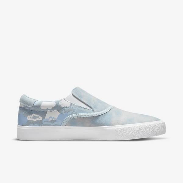 Nike SB Zoom Verona Slip x Rayssa Leal Skateschoenen Heren Blauw Wit Blauw | NK402LIY