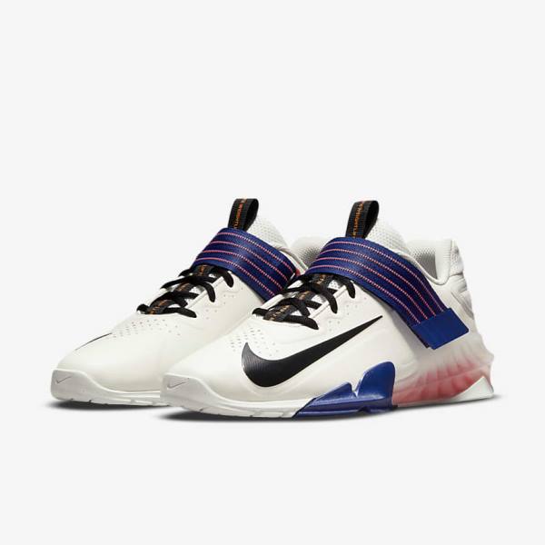 Nike Savaleos Weightlifting Fitness Schoenen Heren Koningsblauw Blauw Zwart | NK659FQE