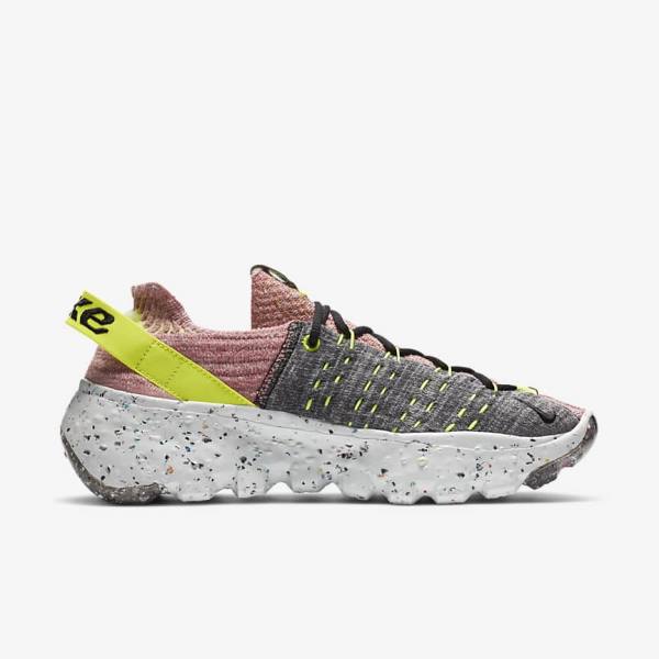 Nike Space Hippie 04 Sneakers Dames Citroen Lichtroze Zwart | NK145RHO