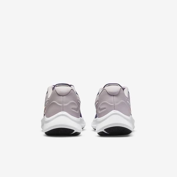 Nike Star Runner 3 Older Weg Hardloopschoenen Kinderen Paars Grijs Metal Rood Bruin | NK967KYC