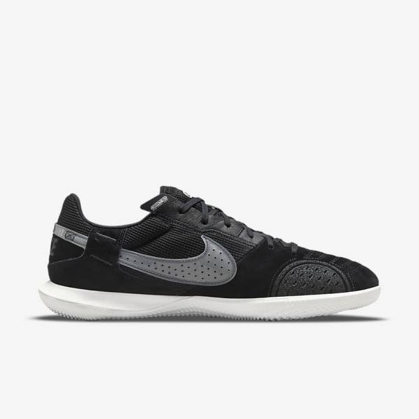 Nike Streetgato Voetbalschoenen Heren Zwart Wit | NK159VLT