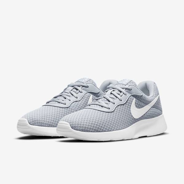 Nike Tanjun Sneakers Dames Grijs Zwart Wit | NK283ZRM