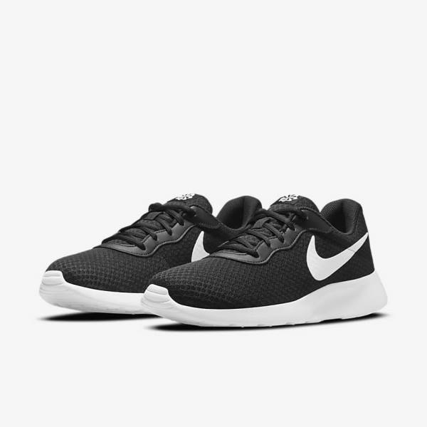 Nike Tanjun Sneakers Heren Zwart Wit | NK637FLP