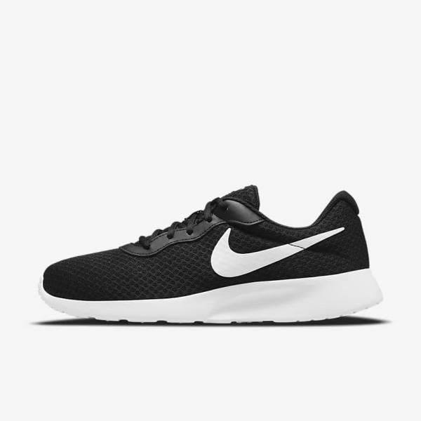 Nike Tanjun Sneakers Heren Zwart Wit | NK637FLP