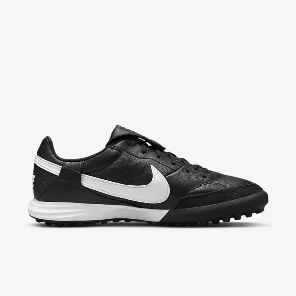 Nike The Premier 3 TF Artificial-Turf Voetbalschoenen Heren Zwart Wit | NK975YEW