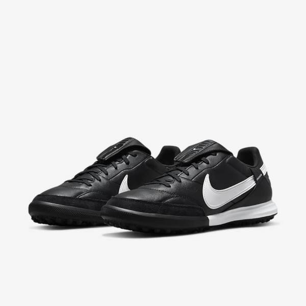 Nike The Premier 3 TF Artificial-Turf Voetbalschoenen Heren Zwart Wit | NK975YEW