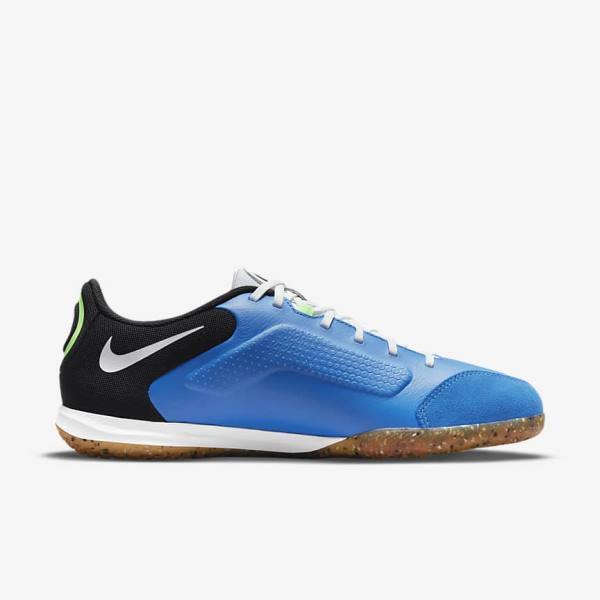 Nike Tiempo Legend 9 Academy IC Indoor-Court Voetbalschoenen Dames Lichtblauw Lichtgroen Bruin Zwart | NK503WIS