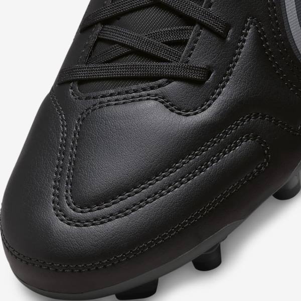 Nike Tiempo Legend 9 Club MG Multi-Ground Voetbalschoenen Heren Zwart Donkergrijs | NK107OZM