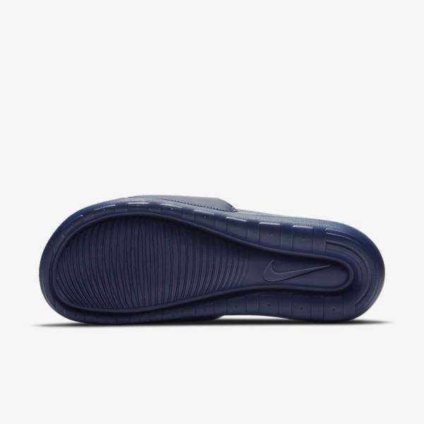 Nike Victori One Badslippers Heren Donkerblauw Donkerblauw Wit | NK526XDQ