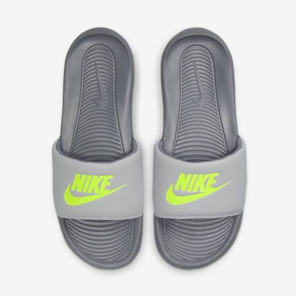 Nike Victori One Badslippers Heren Grijs | NK924JMN