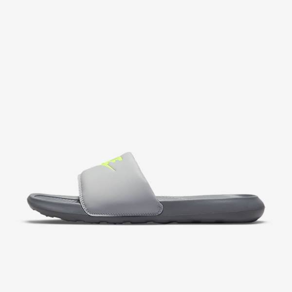 Nike Victori One Badslippers Heren Grijs | NK924JMN