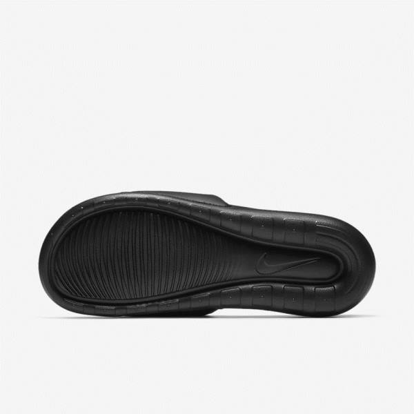 Nike Victori One Badslippers Heren Zwart Wit | NK357RXM