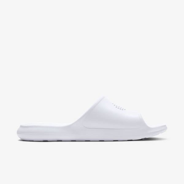 Nike Victori One Shower Badslippers Dames Wit | NK329ZSN