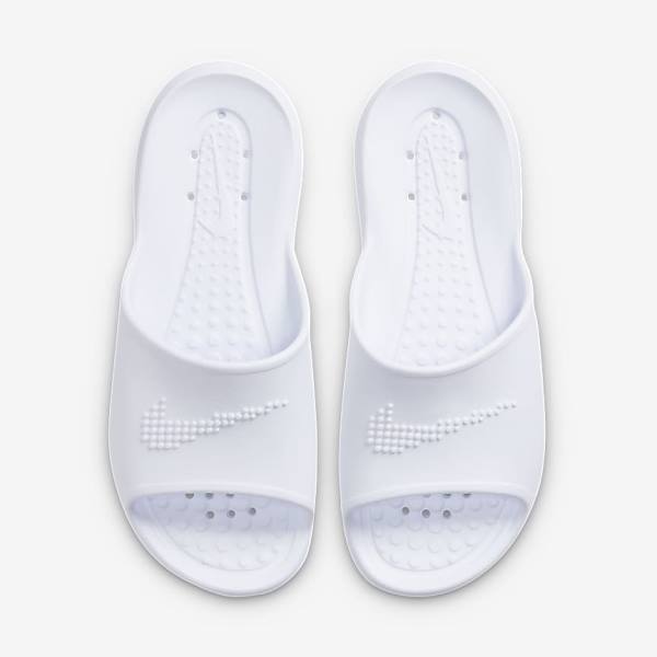 Nike Victori One Shower Badslippers Dames Wit | NK329ZSN