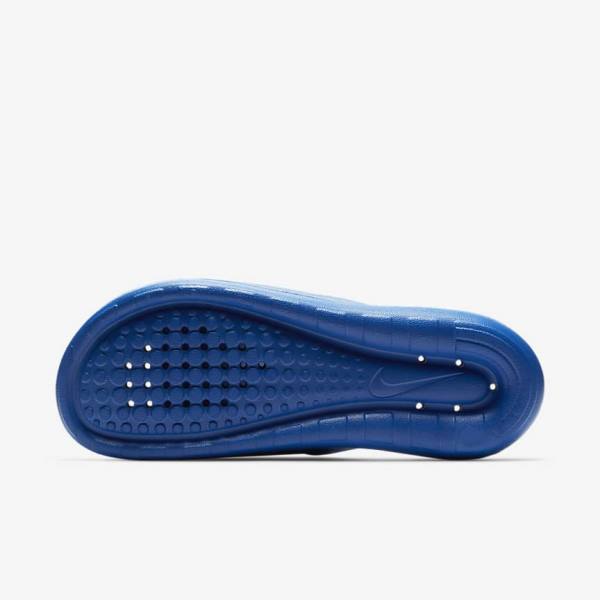 Nike Victori One Shower Badslippers Heren Koningsblauw Koningsblauw Wit | NK726CON