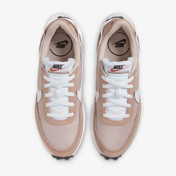 Nike Waffle Debut Sneakers Dames Roze Roze Khaki Roze Wit | NK459HAE