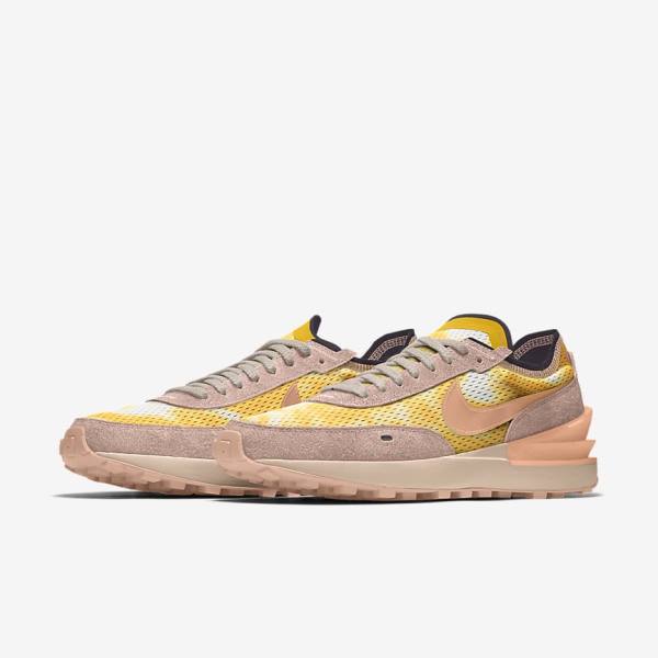 Nike Waffle One By You Custom Sneakers Dames Gekleurd | NK368RGW