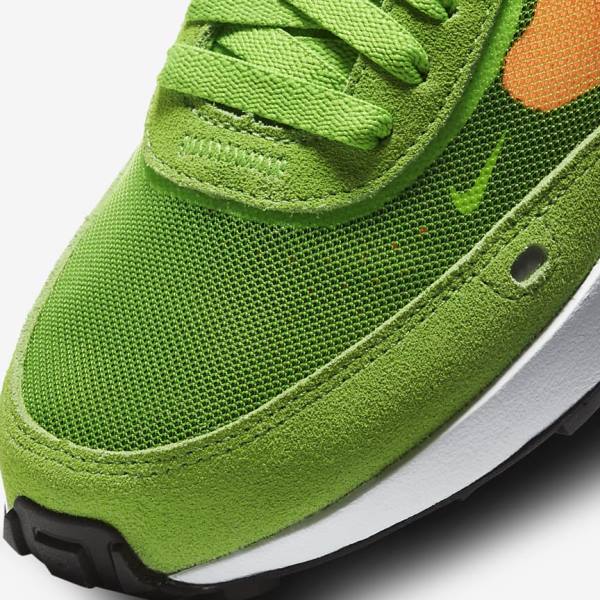 Nike Waffle One Older Sneakers Kinderen Groen Rood Zwart | NK716VTP