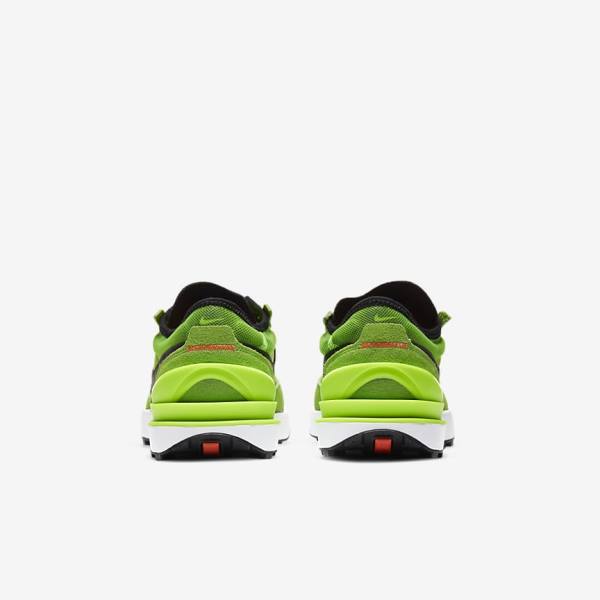 Nike Waffle One Older Wandelschoenen Kinderen Groen Rood Zwart | NK290LZF