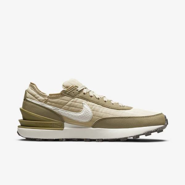 Nike Waffle One Premium Sneakers Heren Bruin Zwart | NK012VYQ